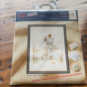 Lanarte Romance Linen Counted Cross Stitch Kit